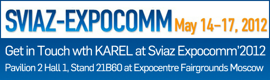 KAREL, Rusya Sviaz Expocomm 2012’a katılıyor